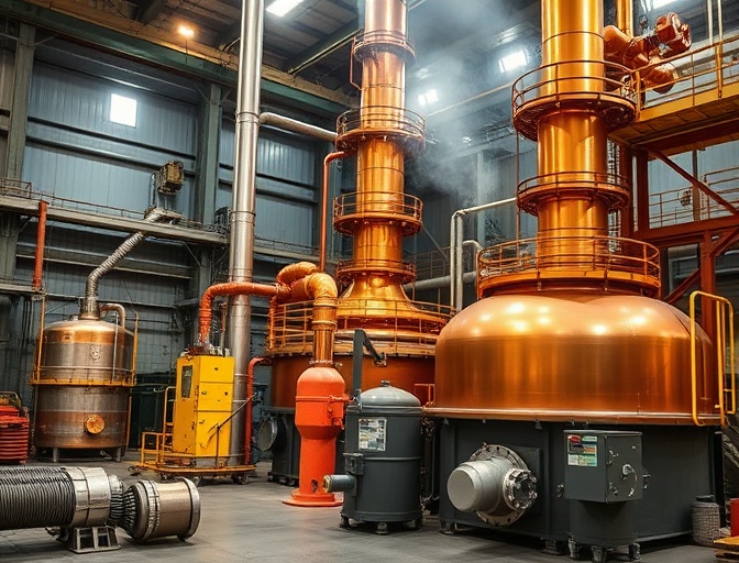 Mercury Processing Plant